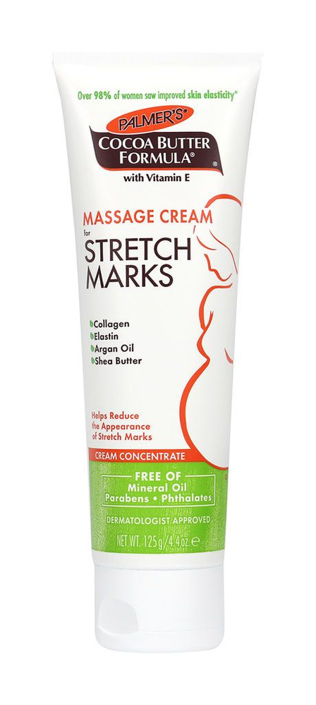 Массажный крем против растяжек с маслом какао Cocoa Butter Formula Massage Cream for Stretch Marks  #1
