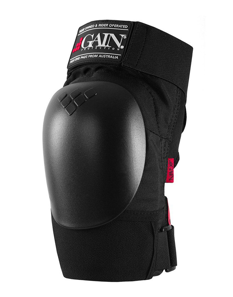 Защита на колени детская GAIN THE SHIELD hard shell knee pads, черный 2019, 03-000268  #1