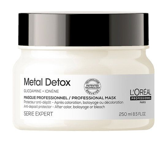 Маска для восстановления окрашенных волос Serie Expert Metal Detox Mask, 250 мл  #1