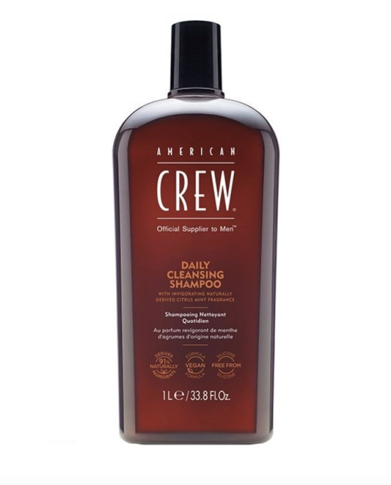 American Crew шампунь ежедневный очищающий Daily Cleansing Shampoo 1000 мл  #1