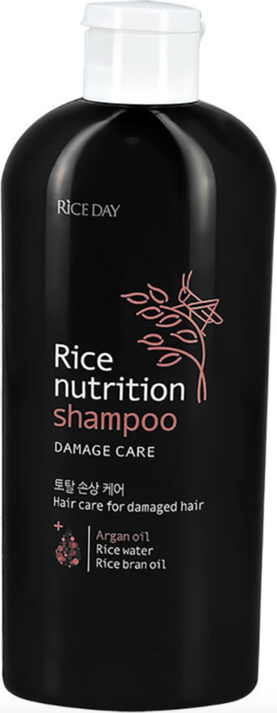 LION / Лион Rice Nutrution Shampoo Damage care Шампунь женский увлажняющий с маслом рисовых отрубей для #1