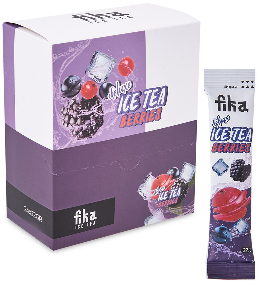 FIKA Холодный чай со вкусом лесных ягод, 24 шт х 22 гр #1