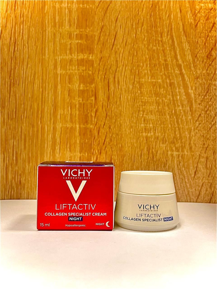 Vichy Liftactiv Collagen Specialist Night НОЧНОЙ крем для восстановления кожи 15 мл  #1