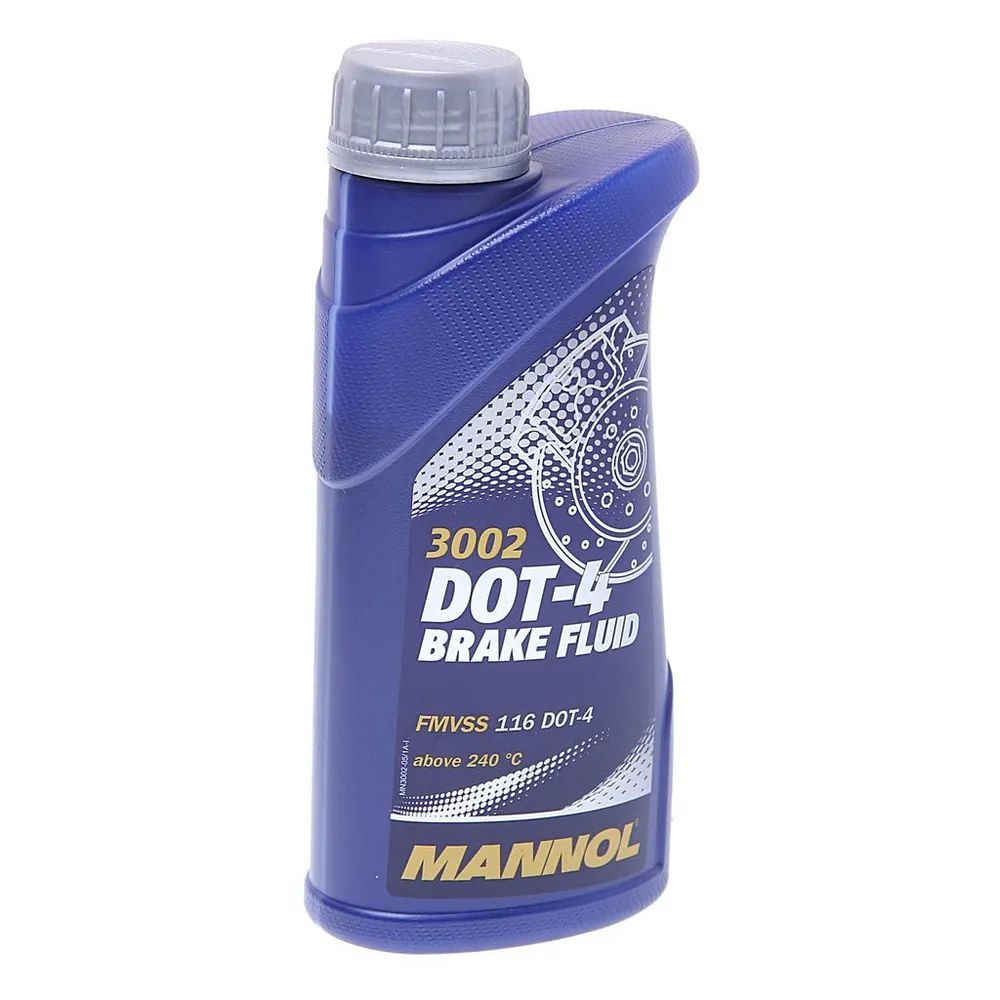 Тормозная жидкость DOT 4 Brake Fluid 3002 MANNOL, 500мл #1