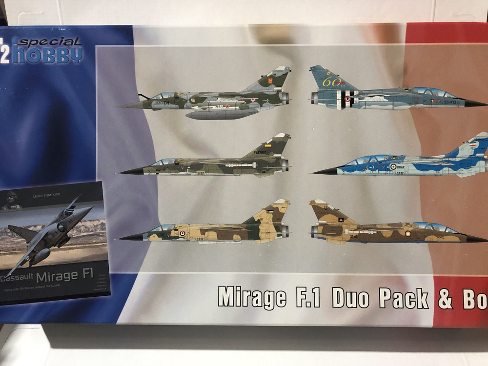 SH72414 Самолет Mirage F.1 Duo Pack & Book (1/72) #1