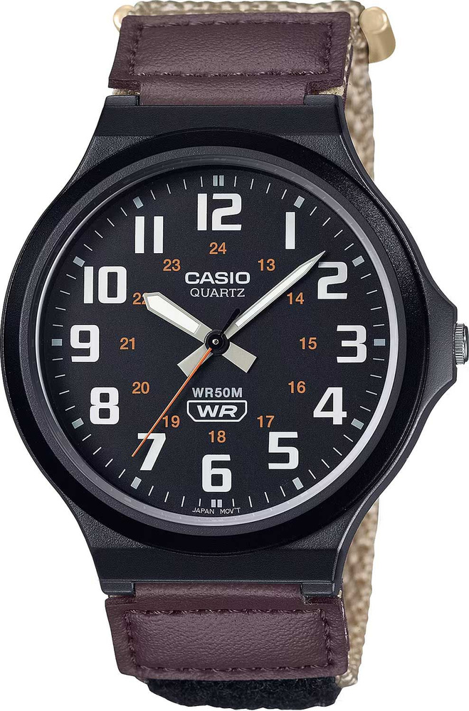 Японские наручные часы Casio MW-240B-5B #1
