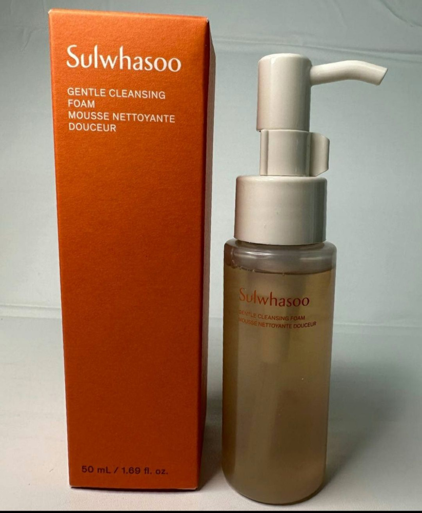 Sulwhasoo cleansing foam 50 ml.- Очищающая пенка для умывания с экстрактом каштана(миниверсия)  #1