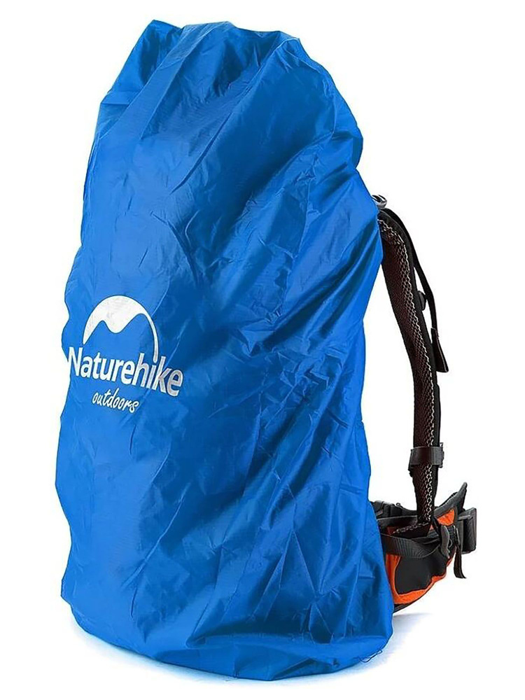 Чехол От Дождя Naturehike Backpack Covers L 50-75L Blue (Б/Р) #1
