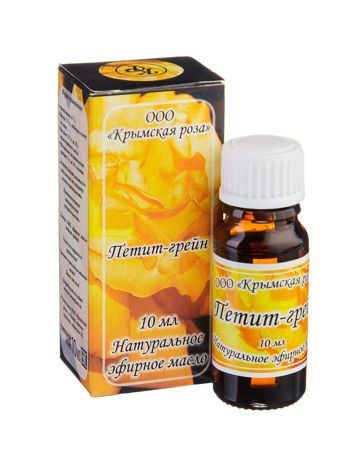 Натуральное эфирное масло ПЕТИТ-ГРЕЙН, Крымская роза, 10 мл.  #1