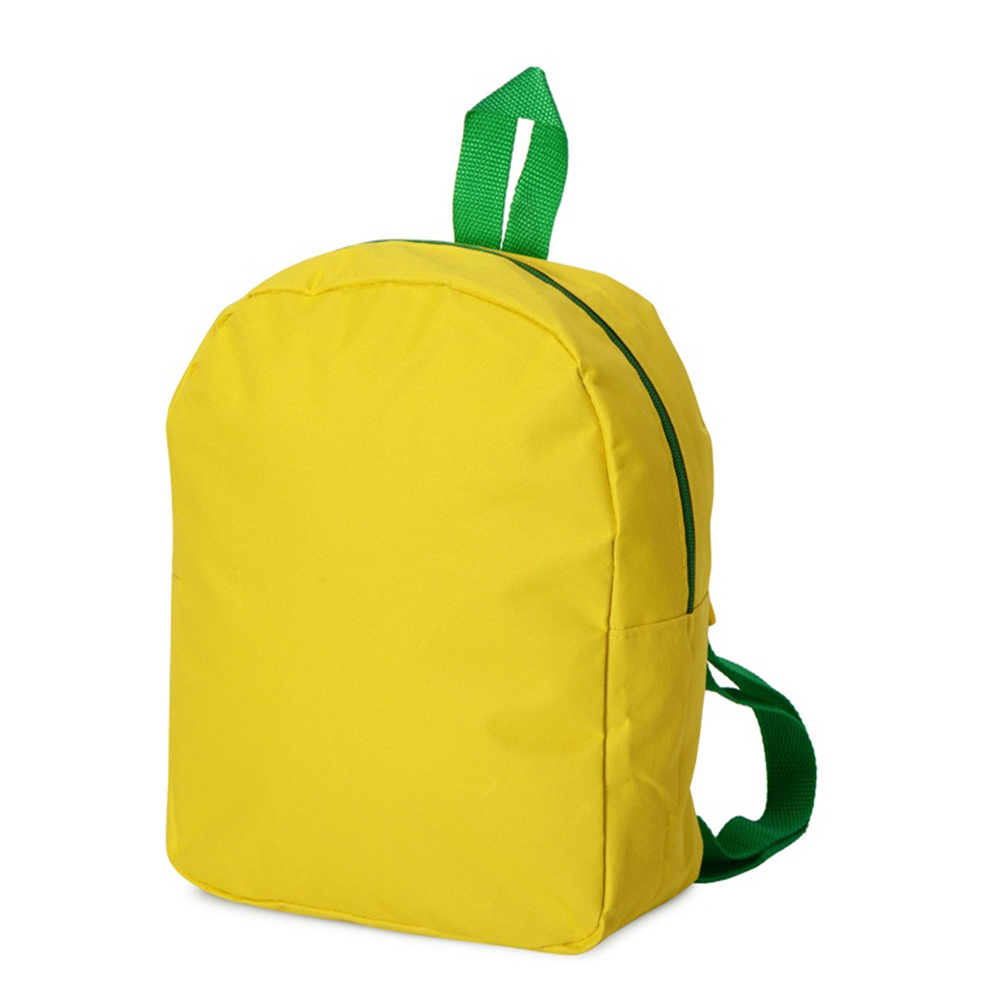 Рюкзак Fellow жёлтый с зелёными лямками #1