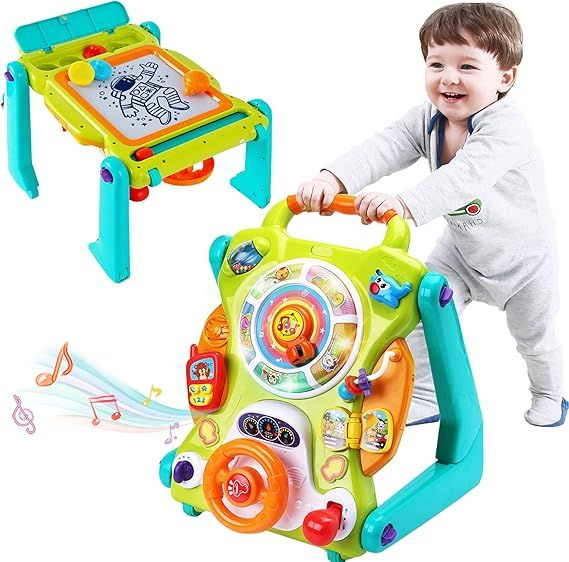 Ходунки iPlay, iLearn 3-in-1 Activity Table & Walker #1