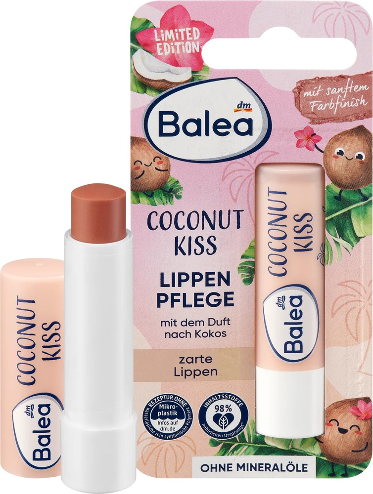 Balea Уход для губ "Coconut Kiss", 4,8 г #1