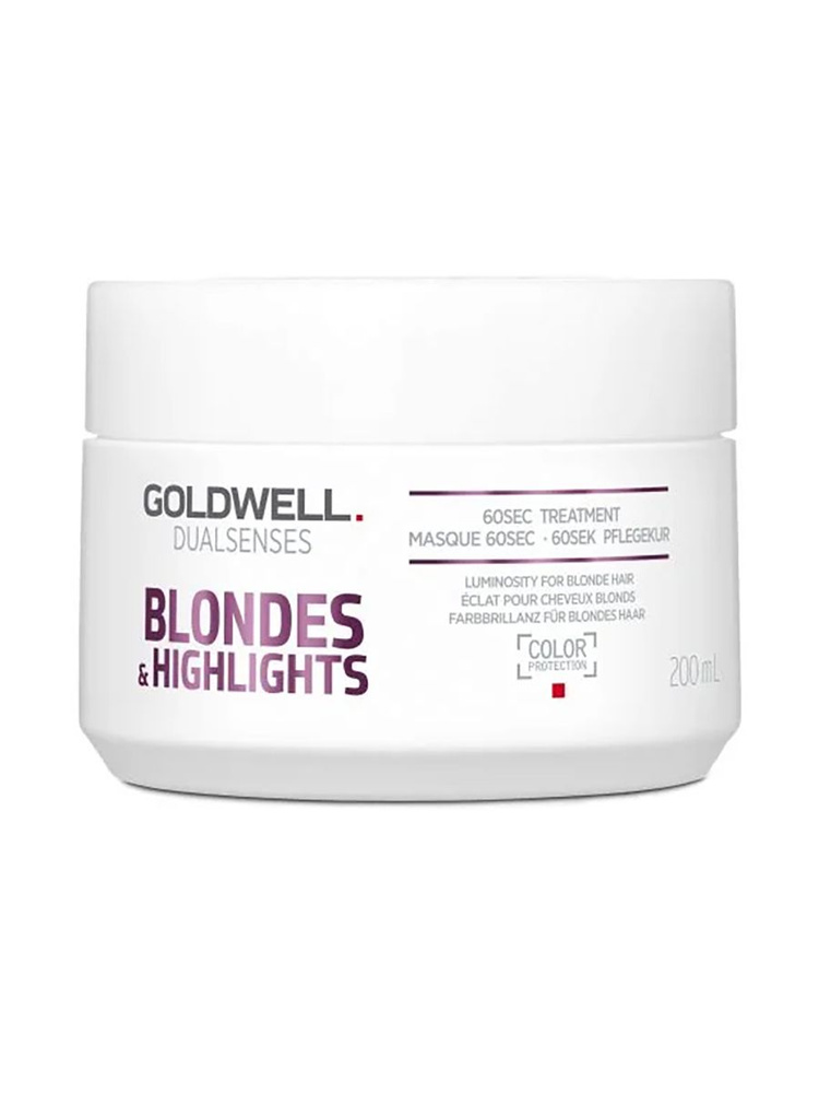 Интенсивный уход за 60 секунд для осветленных волос GOLDWELL Blondes & Highlights 200 мл  #1