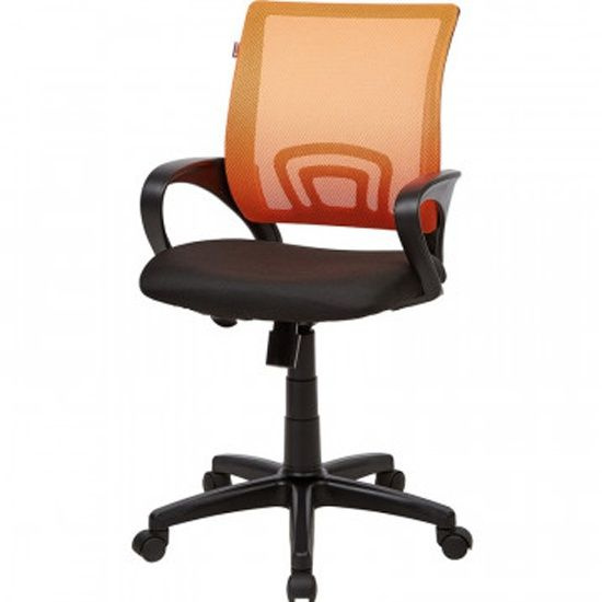 Easy Chair Офисное кресло Кресло офисное Easy Chair 304 TC Net ткань черн/сетка оранж, пластик, черный, #1