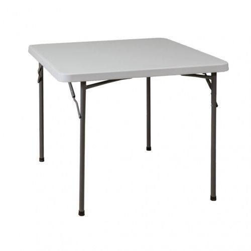AKSHOME Складной стол для сада,Пластик 86х86х74 см #1