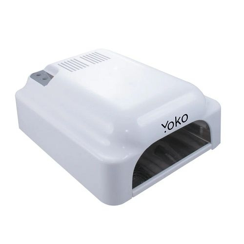 Лампа YOKO UV36WF для полимеризации геля+сушка лака д/ногтей, 4 лампы, таймер  #1