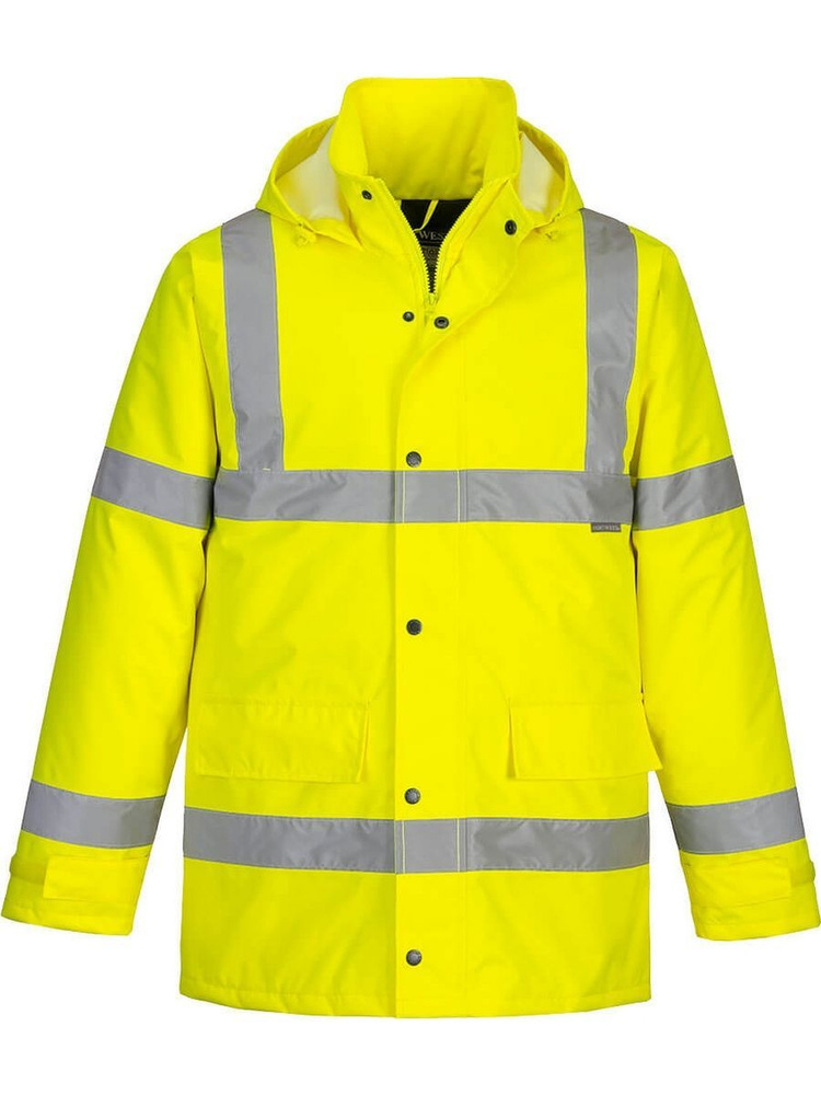 Зимняя светоотражающая куртка Portwest S460, сигнальный желтый  #1