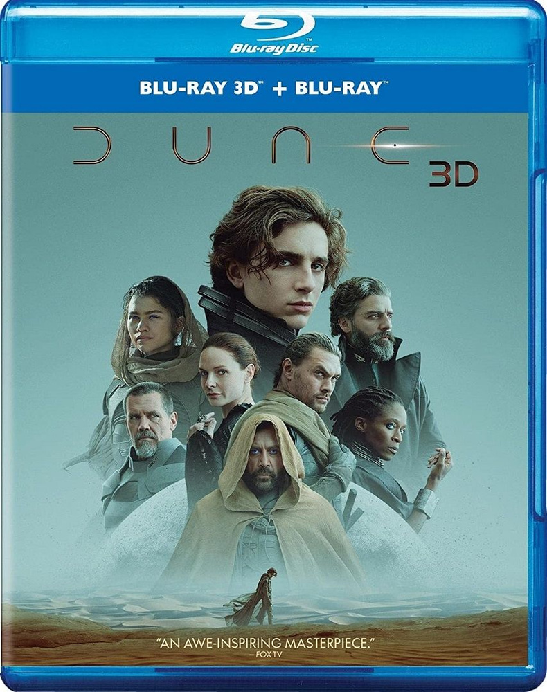 3D Дюна(Dune: Part One) 2021 Blu-ray(блю-рей) 6 наград Оскар #1