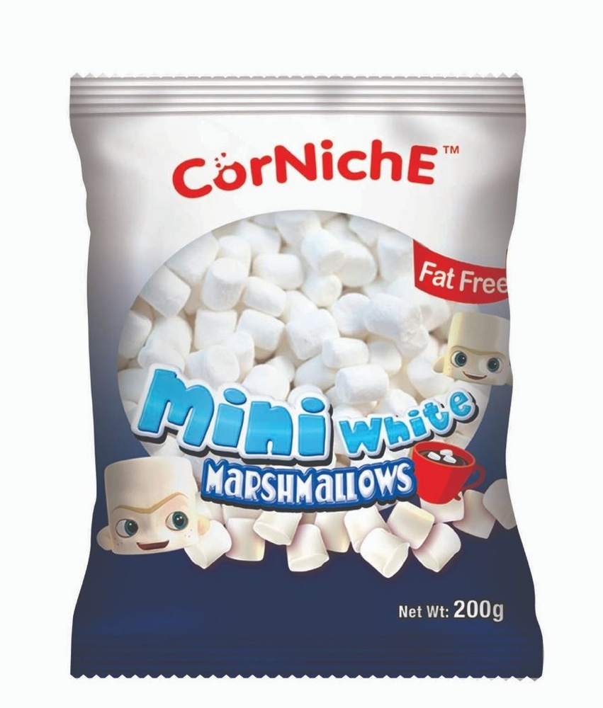 Мини Маршмеллоу Белый CORNICHE (Marshmallows White) 200 г #1