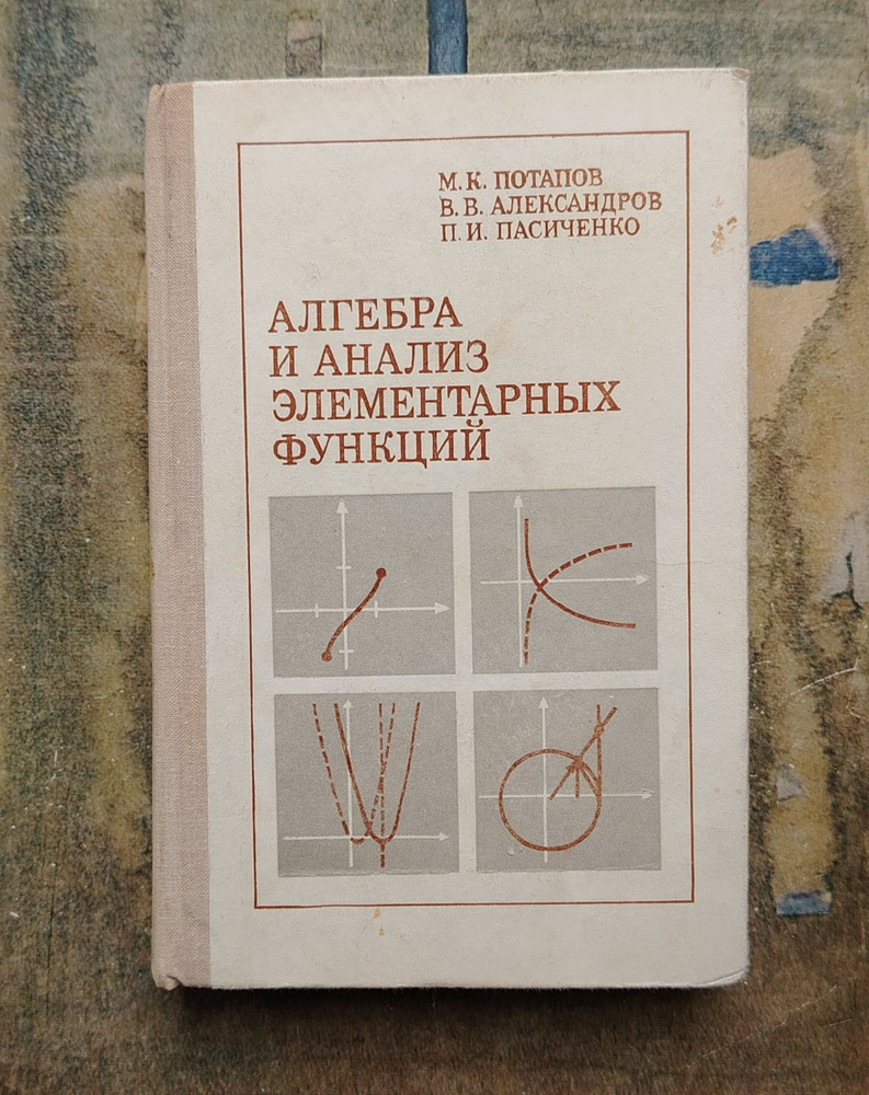 Алгебра и анализ элементарных функций. 1980 | Потапов Михаил Константинович, Александров В.  #1