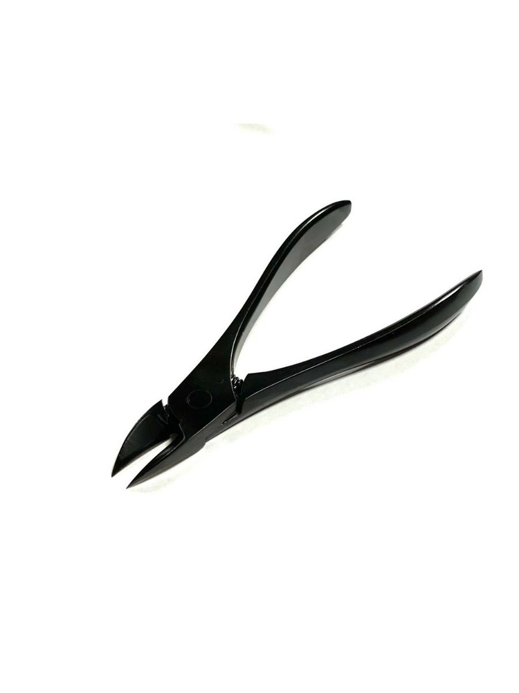 Кусачки AISULU для ногтей 18 мм изогнутые (черный) #1