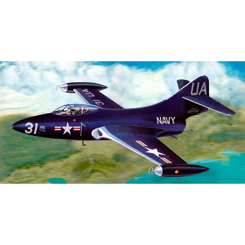 Сборная модель самолета Trumpeter F9F-2P PANTHER, масштаб 1/48 #1