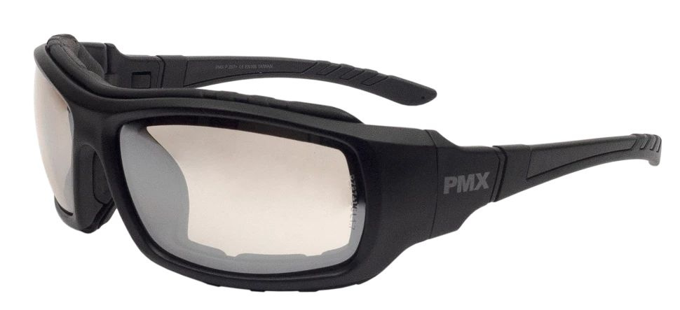 Очки баллистические стрелковые PMX Rash G-8380S Зеркально-серые 50%  #1