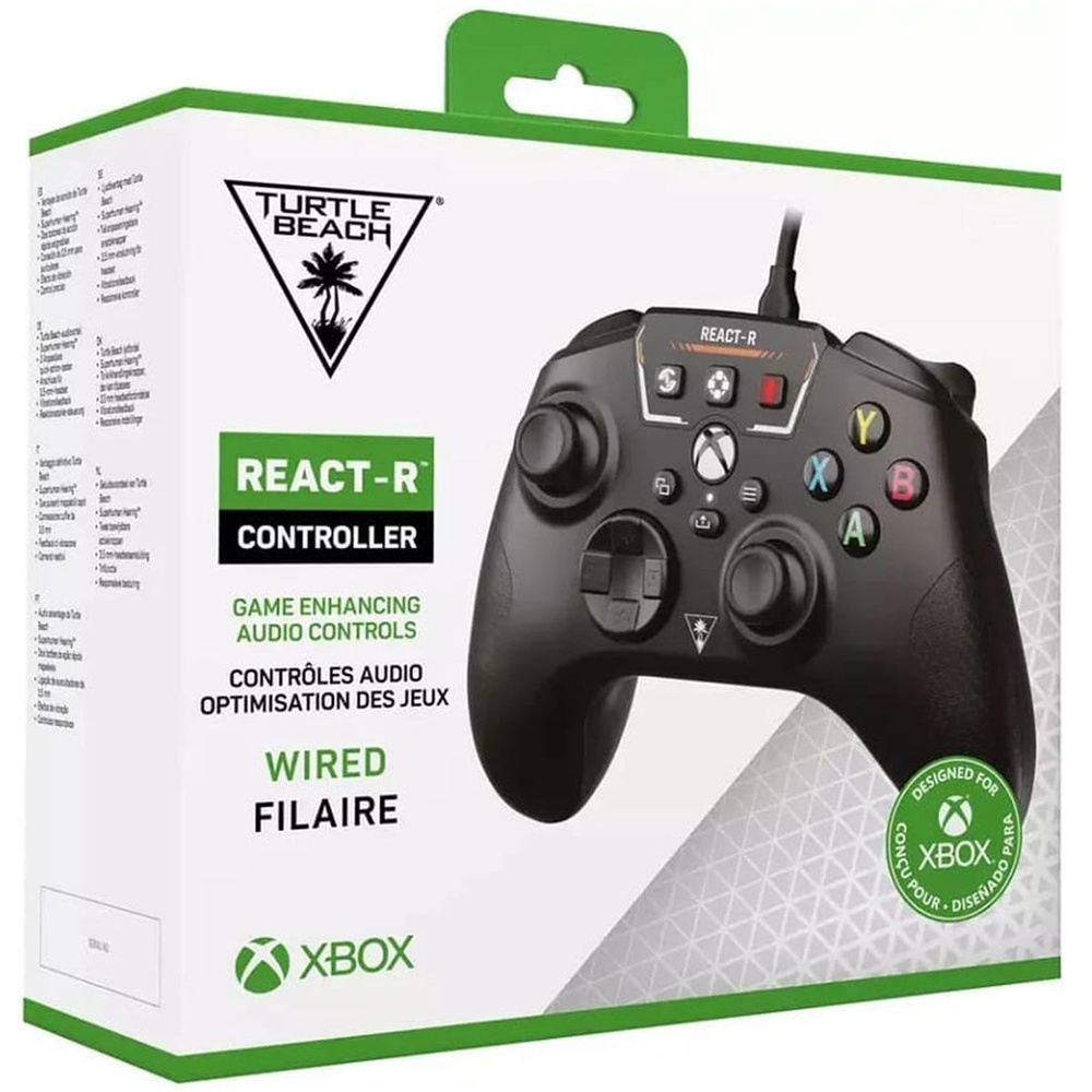 Проводной геймпад Turtle Beach React-R Xbox Wired Controller Xbox One/Series; PC Черный  #1