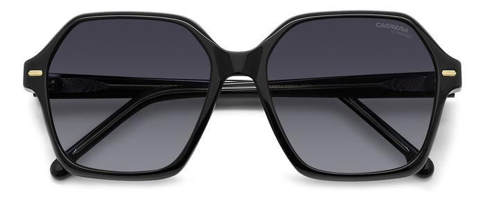 Женские солнцезащитные очки Carrera CARRERA 3026/S 807 9O, цвет: черный, цвет линзы: серый, бабочка, #1