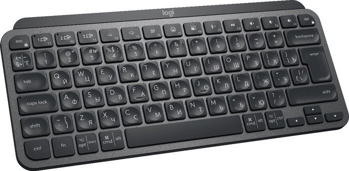 Logitech Клавиатура беспроводная 5099206046832, Английская раскладка, черно-серый  #1