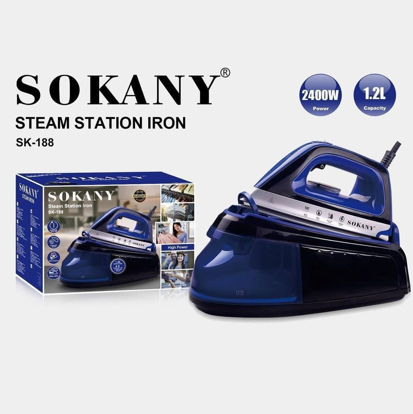 Утюг с паровой станцией SOKANY SK-188 #1