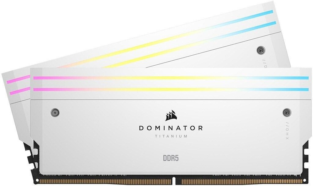 Corsair Оперативная память Dominator Titanium RGB 2x32 ГБ (CMP64GX5M2B6000C30W) #1