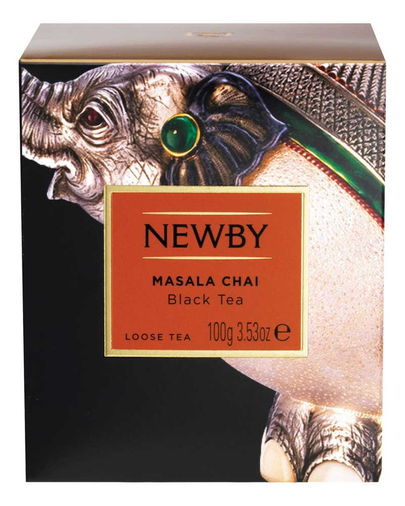 Чай черный Newby Masala Chai, листовой, 100 г #1