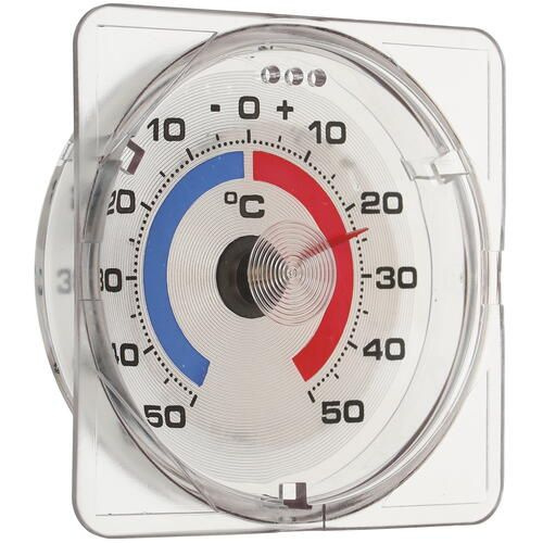 Термометр TFA 14.6001 измерение в помещении, на улице температуры, датчик встроенный, цвет - прозрачный #1