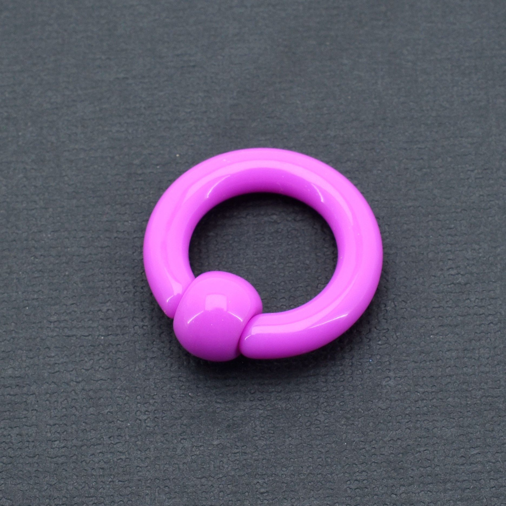 Кольцо 5 мм. Акрил. ARNG4, фиолетовый #1