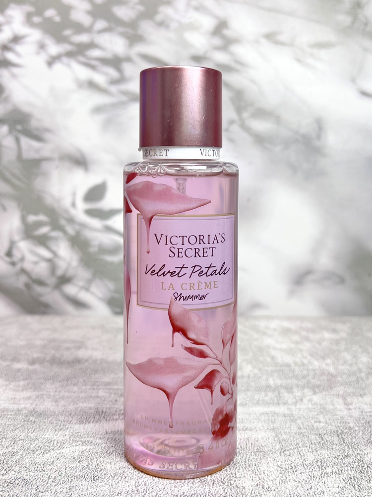 Victoria Secrets Парфюмированный мист Velvet Petals La Creme Shimmer 250 мл #1