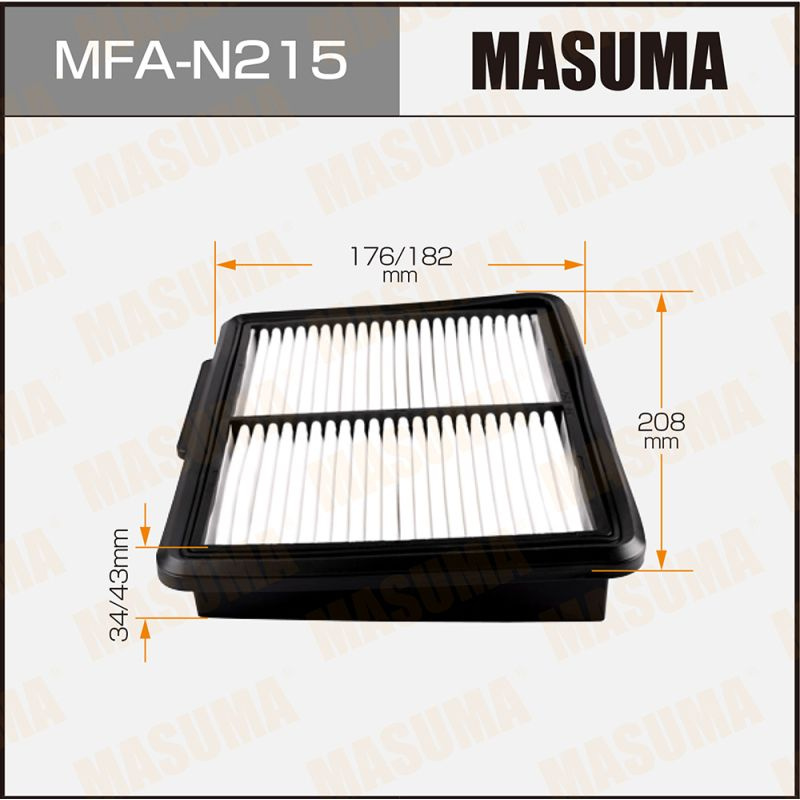 Masuma Фильтр воздушный арт. MFA-N215, 1 шт. #1