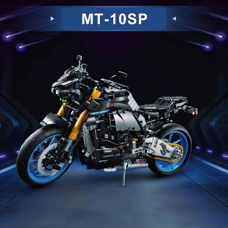 Конструктор Мотоцикл Ямаха Yamaha MT-10 SP, 1478 Деталей, Подарок Для Детей  #1