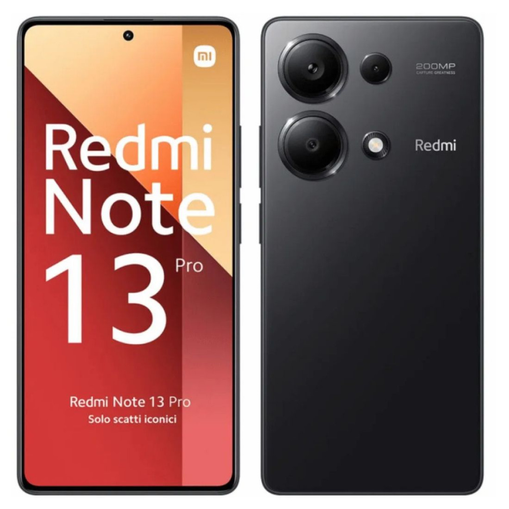 Xiaomi Смартфон Redmi Note 13 Pro Global 12/512 ГБ, черный