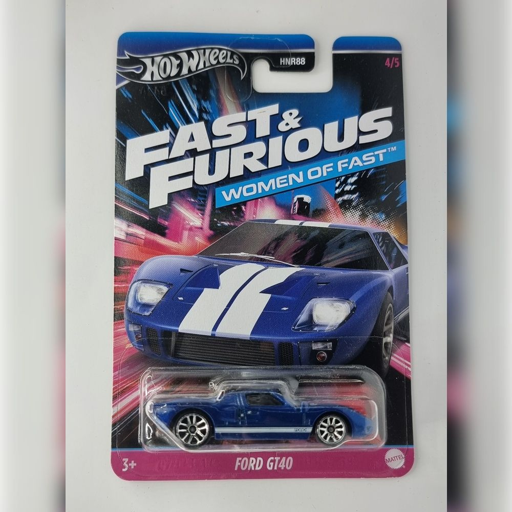 Машинка игрушечная/коллекционная FORD GT40 из фильма Форсаж(Fast&Furious) в масштабе 1:64  #1