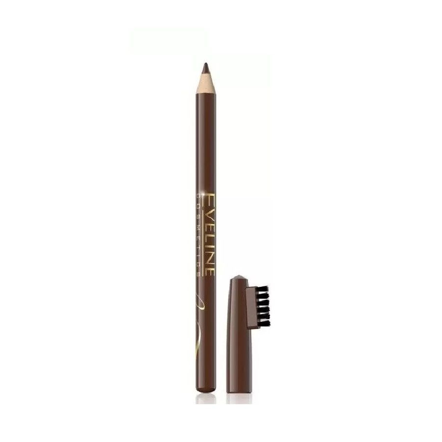 Eveline Cosmetics Карандаш для бровей контурный серии Eyebrow pencil, тон Brown, 1,4 г  #1