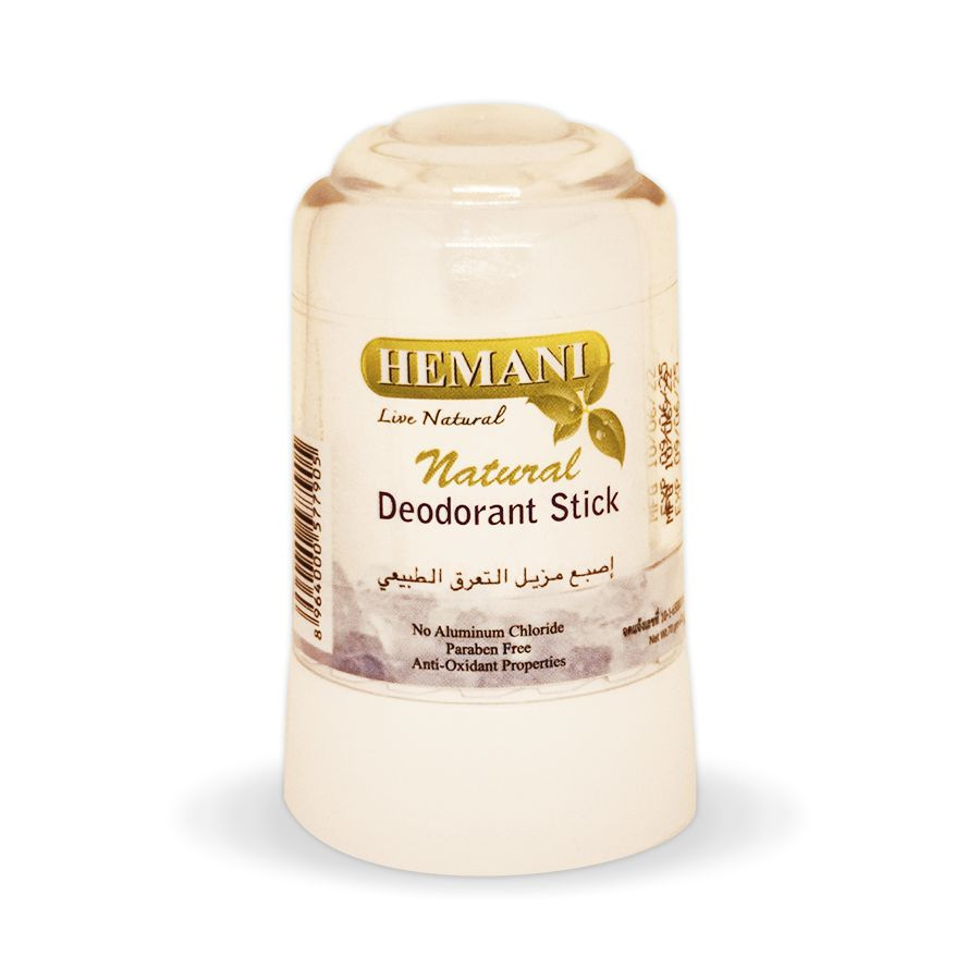 Минеральный дезодорант Hemani Алунит с розой, 70 гр #1