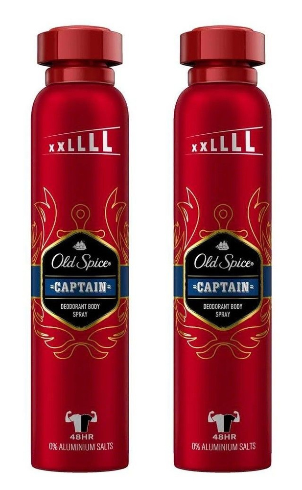 Old Spice Дезодорант мужской Captain, 250 мл, 2 шт #1