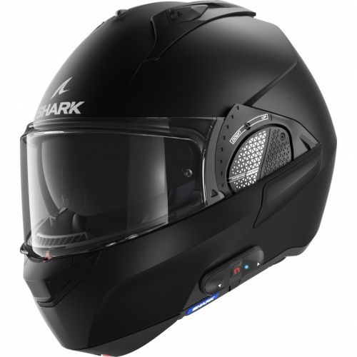 SHARK Шлем EVO-GT PACK N-COM EDITION BLANK MAT Black, XL #1