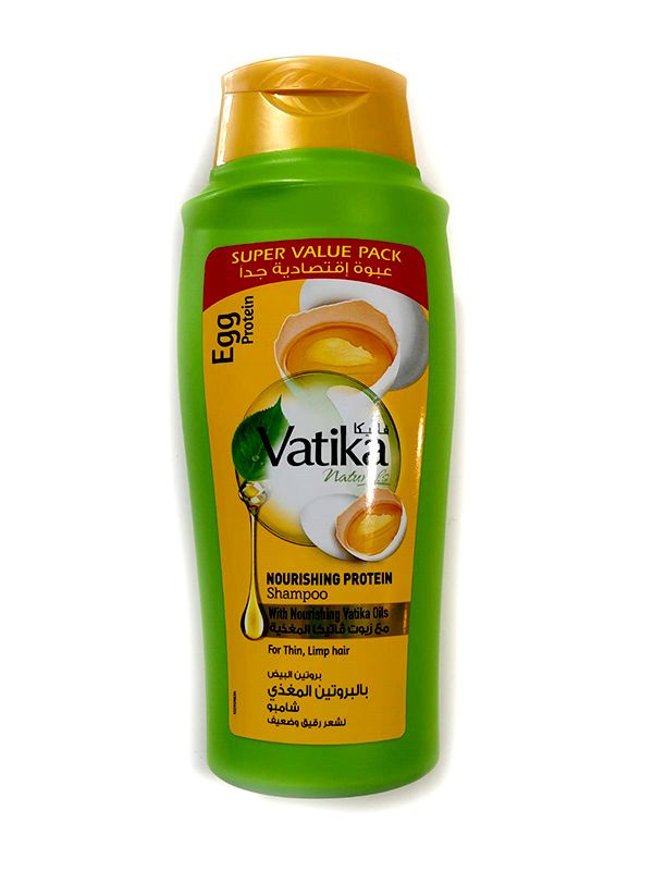 Vatika EGG PROTEIN Nourishing Protein Shampoo, Dabur (Ватика ЯИЧНЫЙ ПРОТЕИН Шампунь ПИТАЮЩИЙ ПРОТЕИН #1