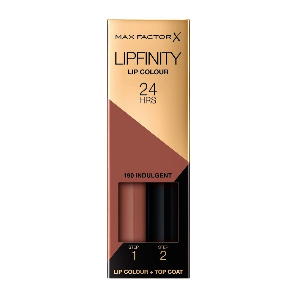 Max Factor Помада для губ Lipfinity Lip Colour,стойкая и увлажняющий блеск, тон № 190 Молочный Шоколад #1