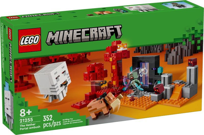 Конструктор LEGO Minecraft 21255 Засада у Нижнего портала #1