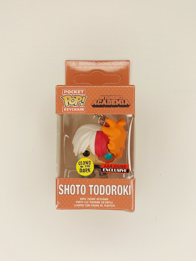 Брелок Keychain герой Шото Тодороки Нендороид (Shoto Todoroki Nendoroid) из мультсериала Моя геройская #1