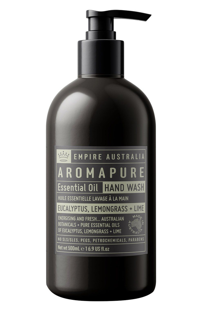 Empire Australia Жидкое мыло для рук с маслами эвкалипта, лемонграсса и лайма Aromapure (500ml)  #1