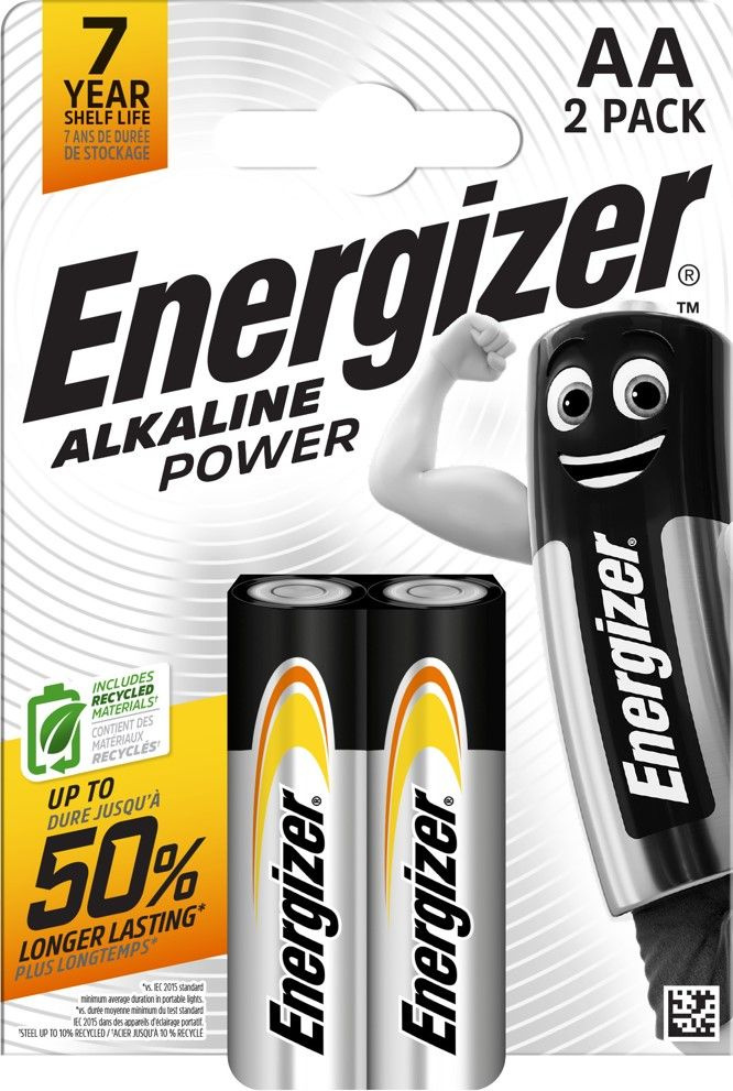 Energizer Батарейка AA, Щелочной тип, 2 шт #1